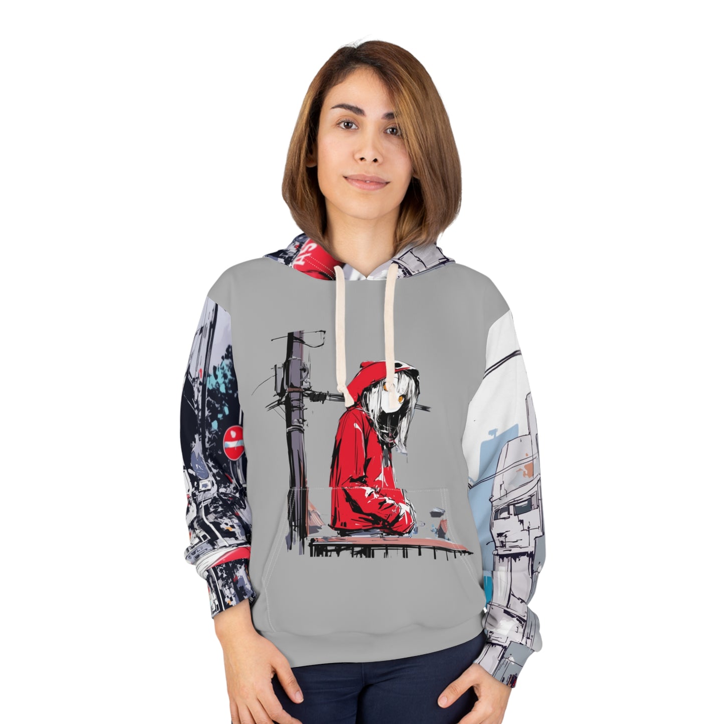 Hoodie City Girl Unisex Pullover Hoodie