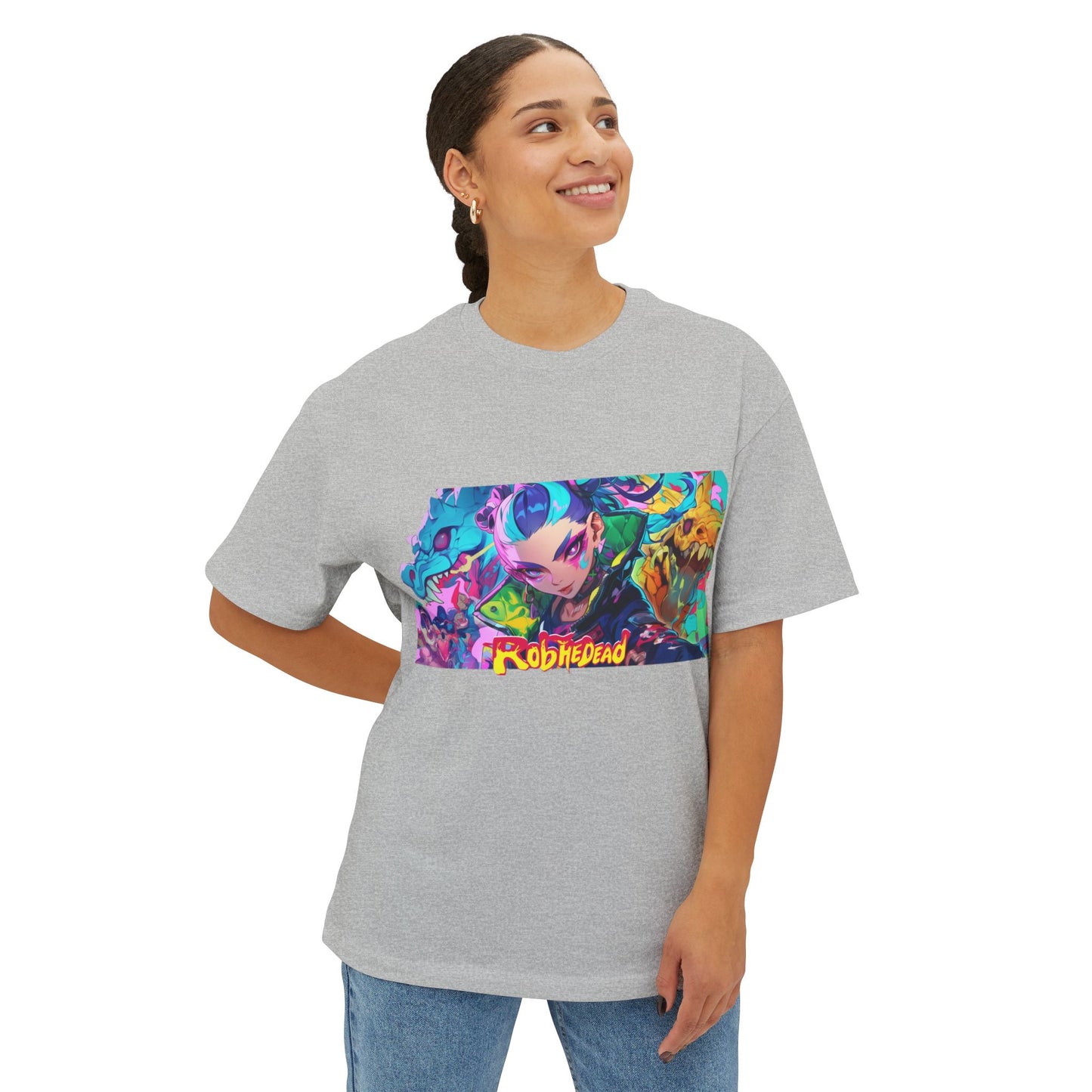 DinoRAWR Hip Hop Anime Girl T-Shirt