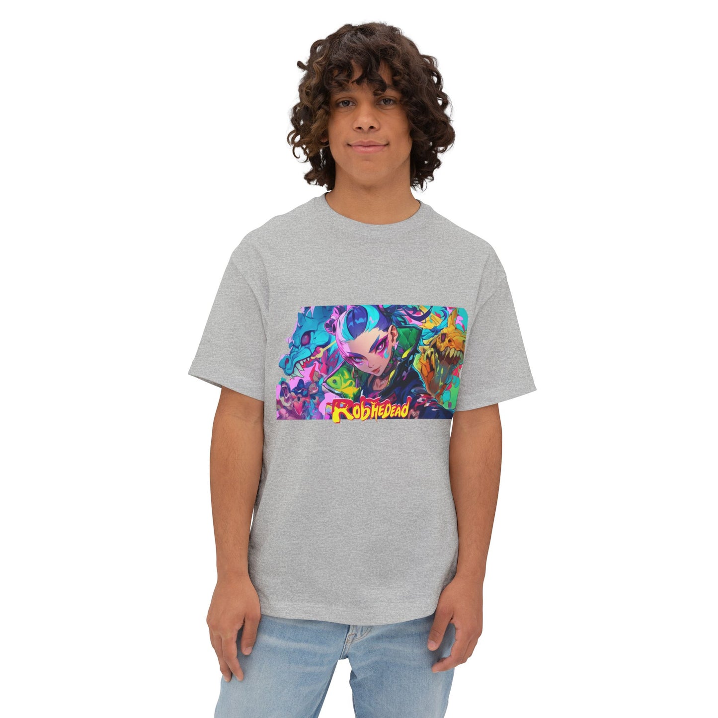 DinoRAWR Hip Hop Anime Girl T-Shirt