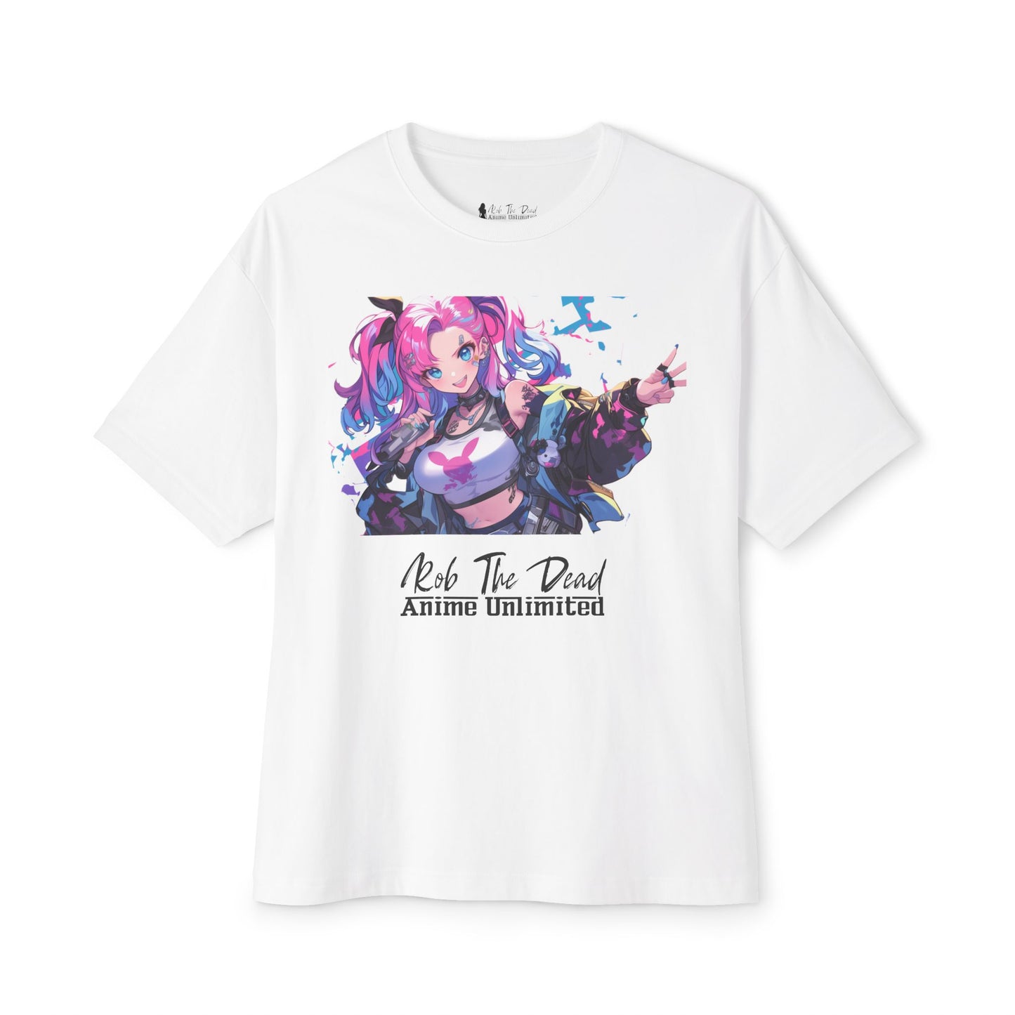 Kawaii Hip Hop Idol Anime Girl Tee