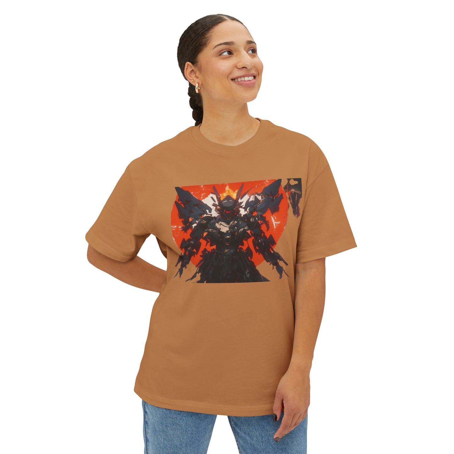 Oversized Tee - Mecha Lord Design