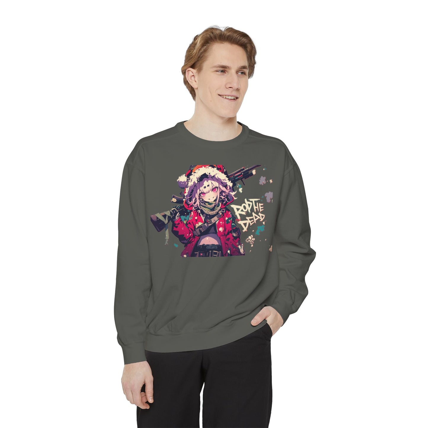 Christmas Anime Gunner Girl Sweatshirt