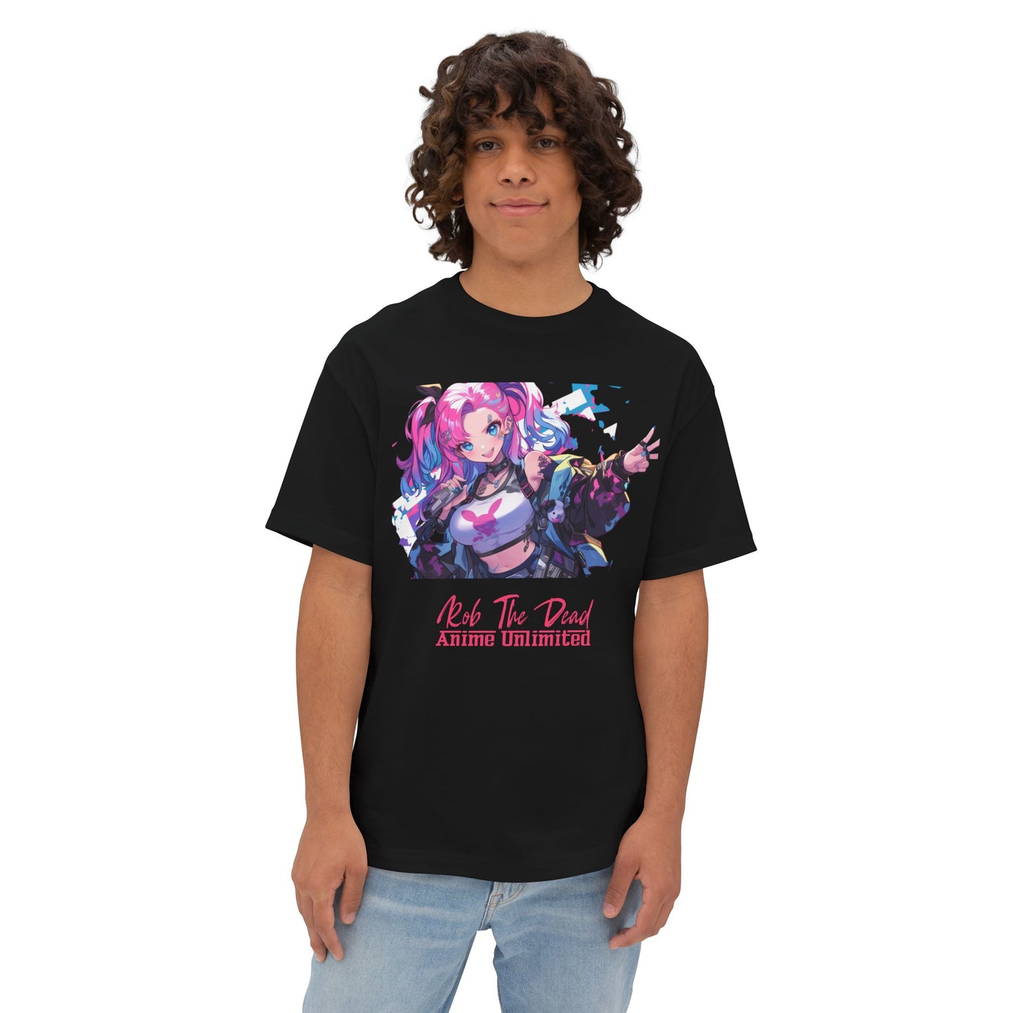 Kawaii Hip Hop Idol Anime Girl Tee