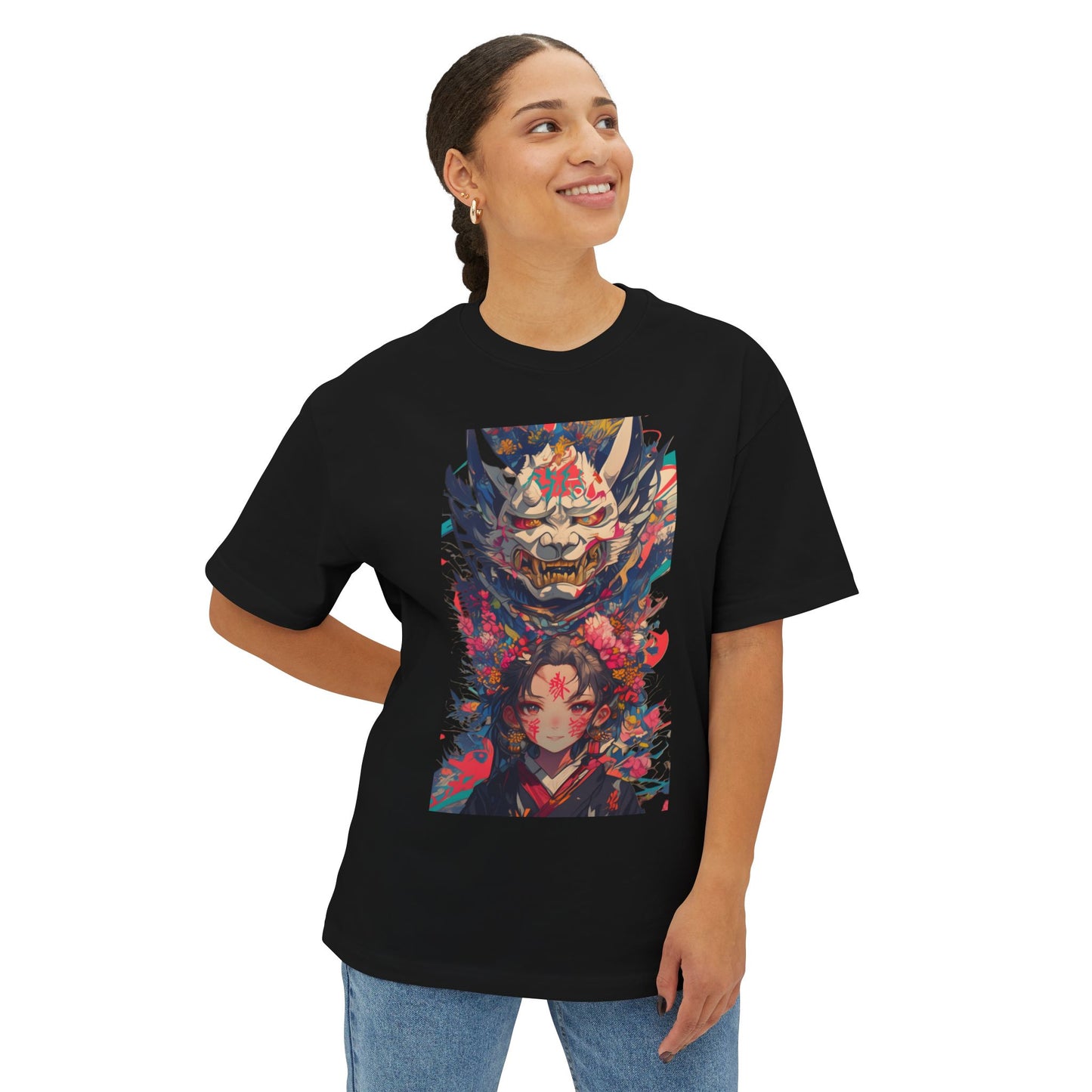 Oni Warrior Emblem Boxy Tee