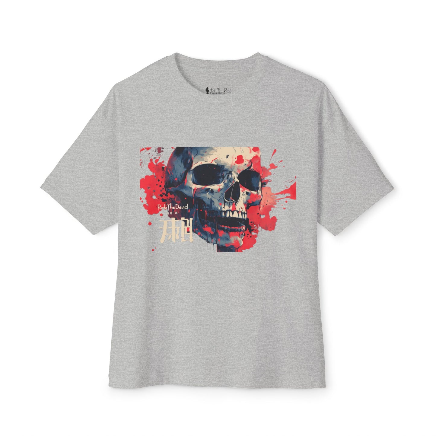 Skull and Splatter Design Shirt