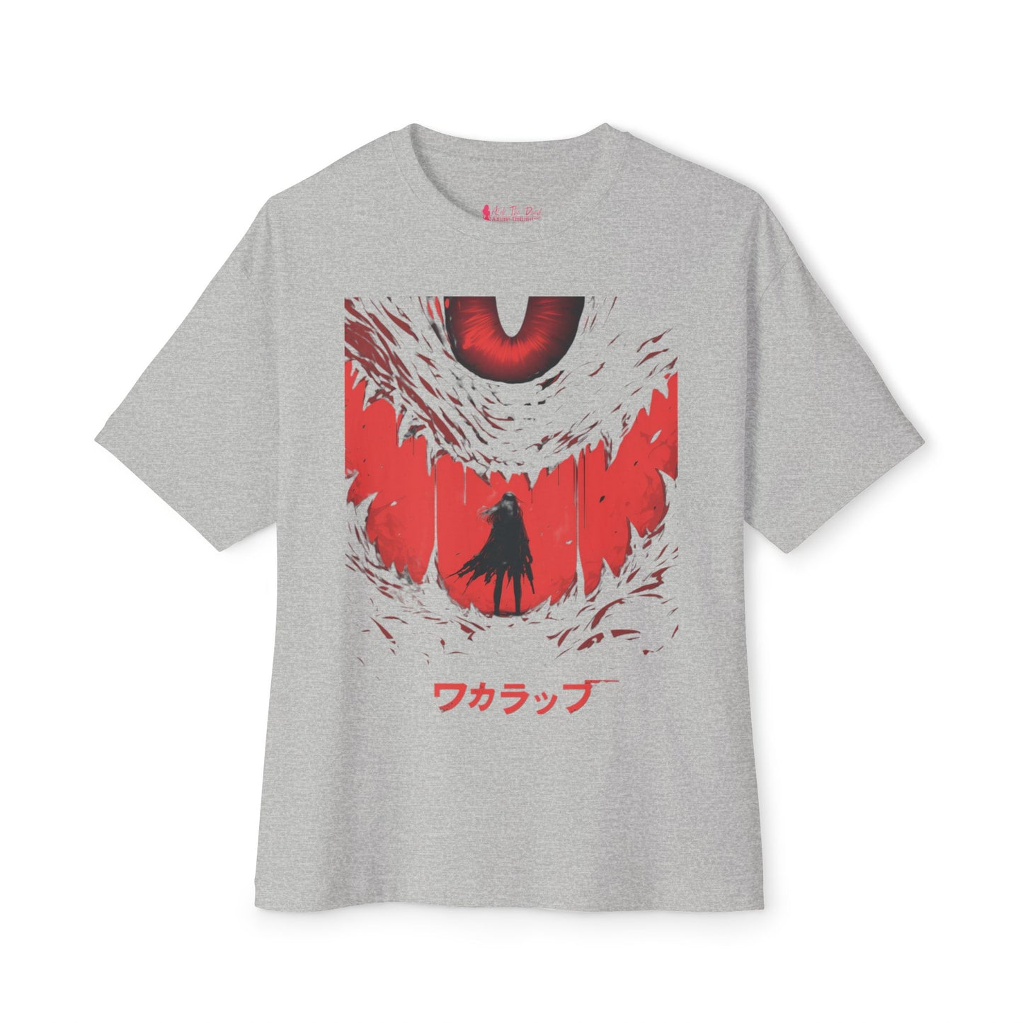 Oversized Tee - Hero Bravely Faces Grand Demon