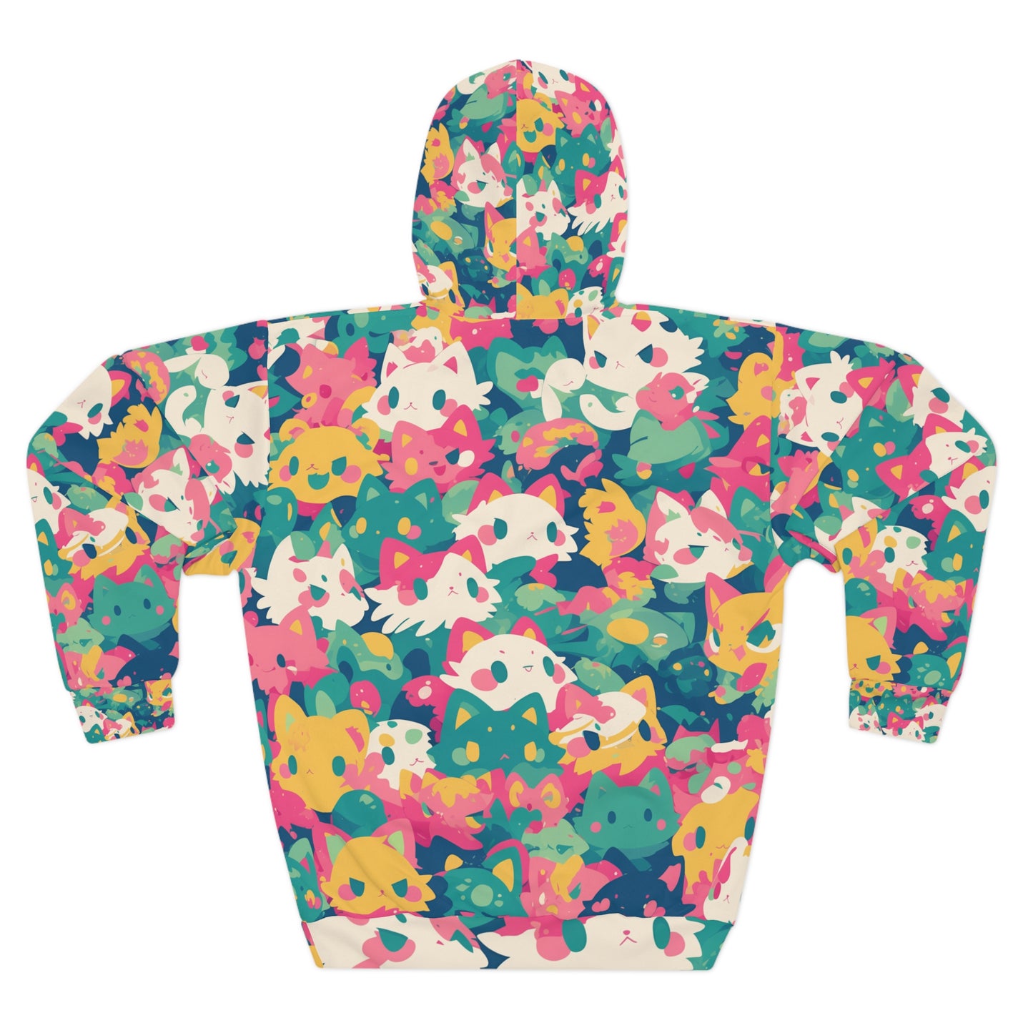 Kawaii Hidden Kitten Hoodie