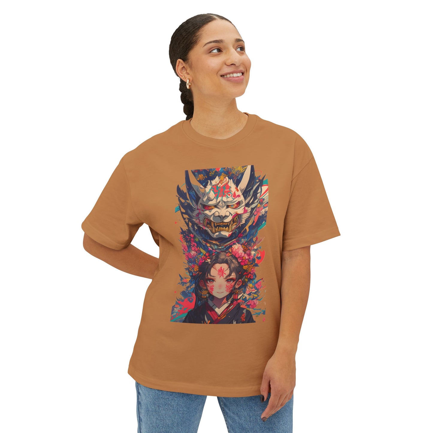 Oni Warrior Emblem Boxy Tee