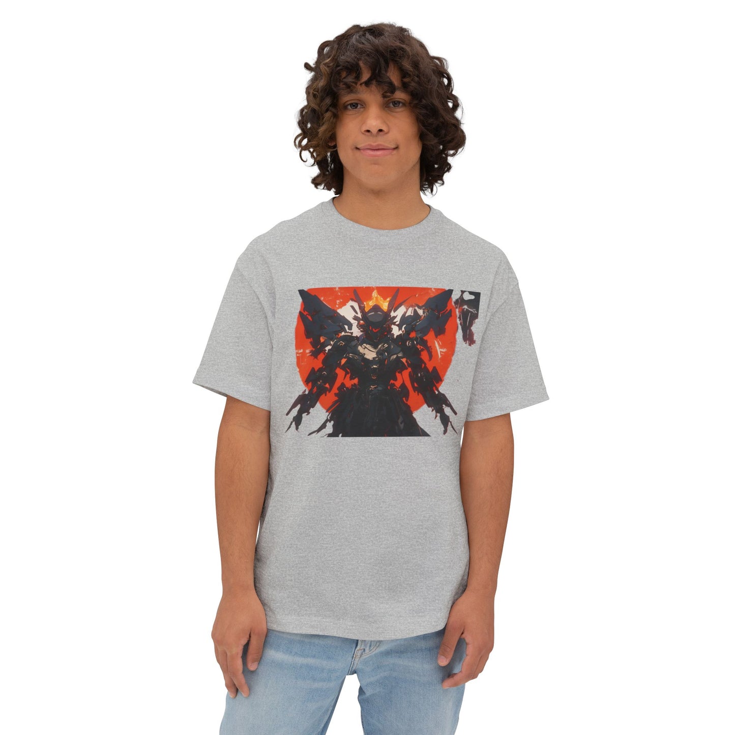 Oversized Tee - Mecha Lord Design