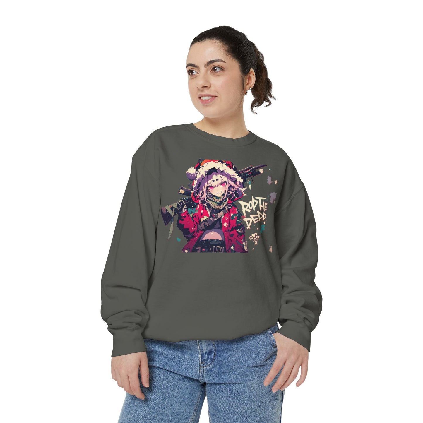 Christmas Anime Gunner Girl Sweatshirt