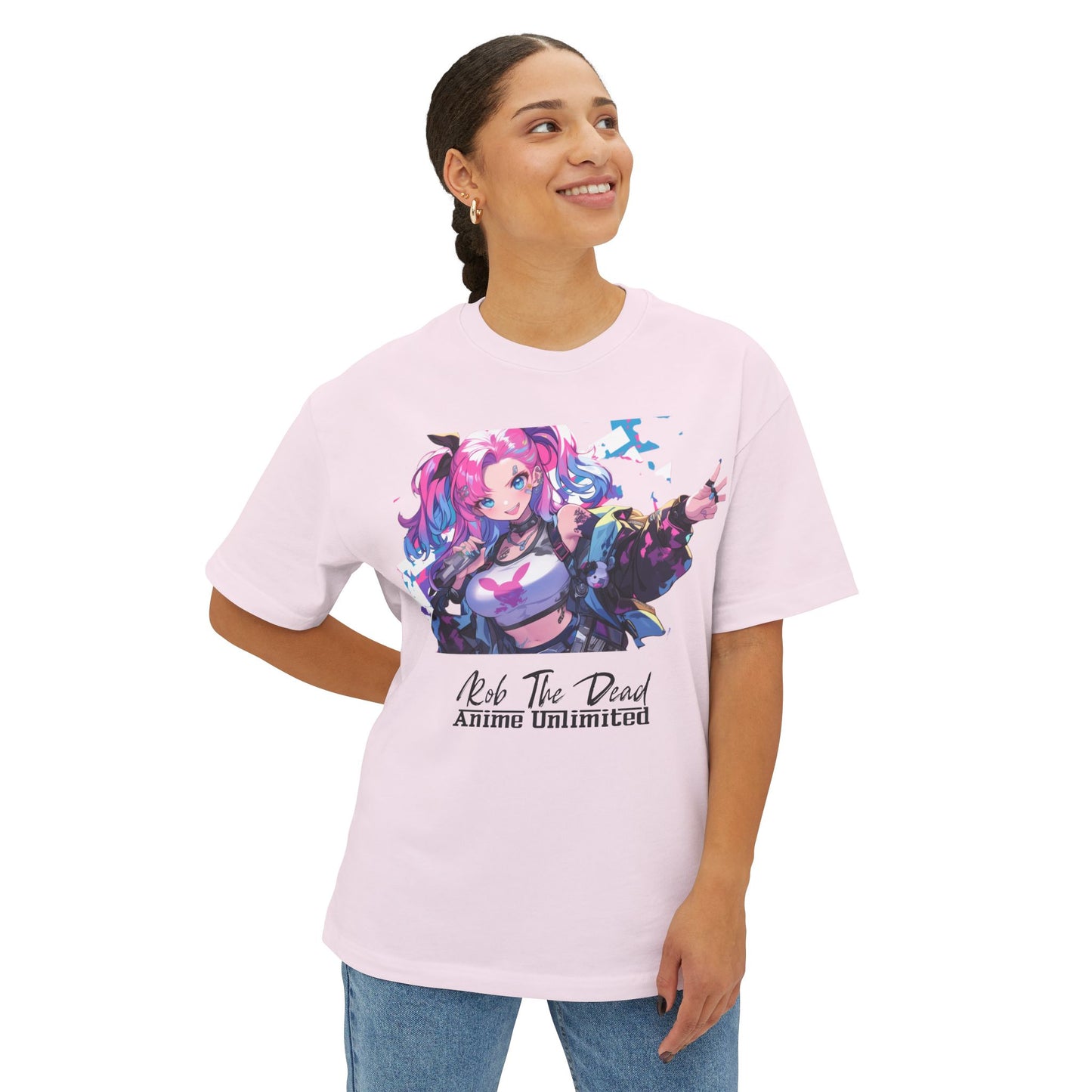 Kawaii Hip Hop Idol Anime Girl Tee