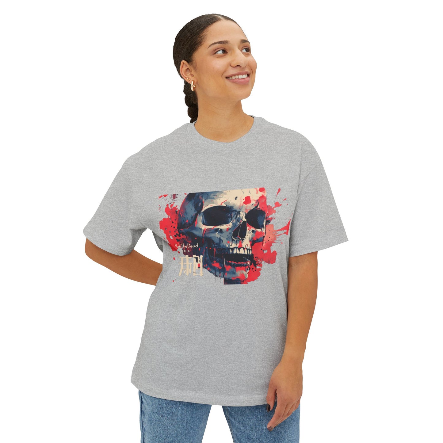 Skull and Splatter Design Shirt