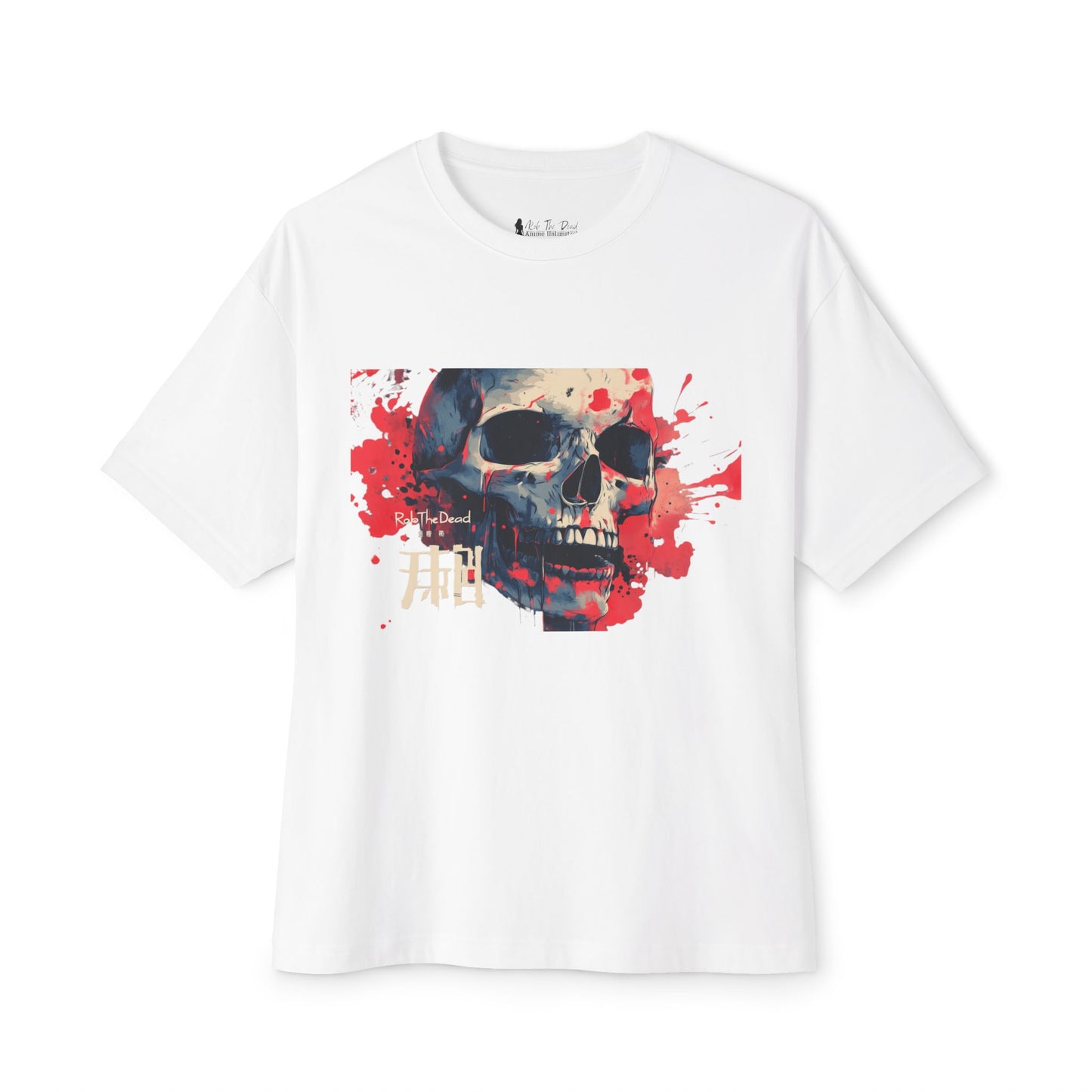 Skull and Splatter Design Shirt