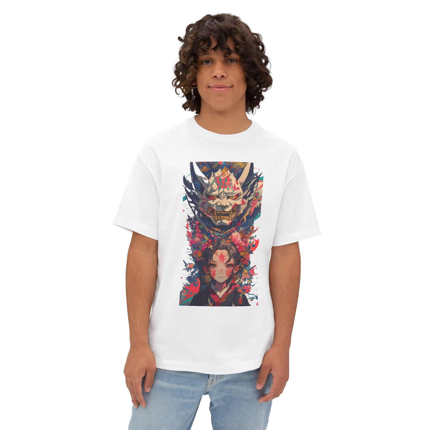 Oni Warrior Emblem Boxy Tee