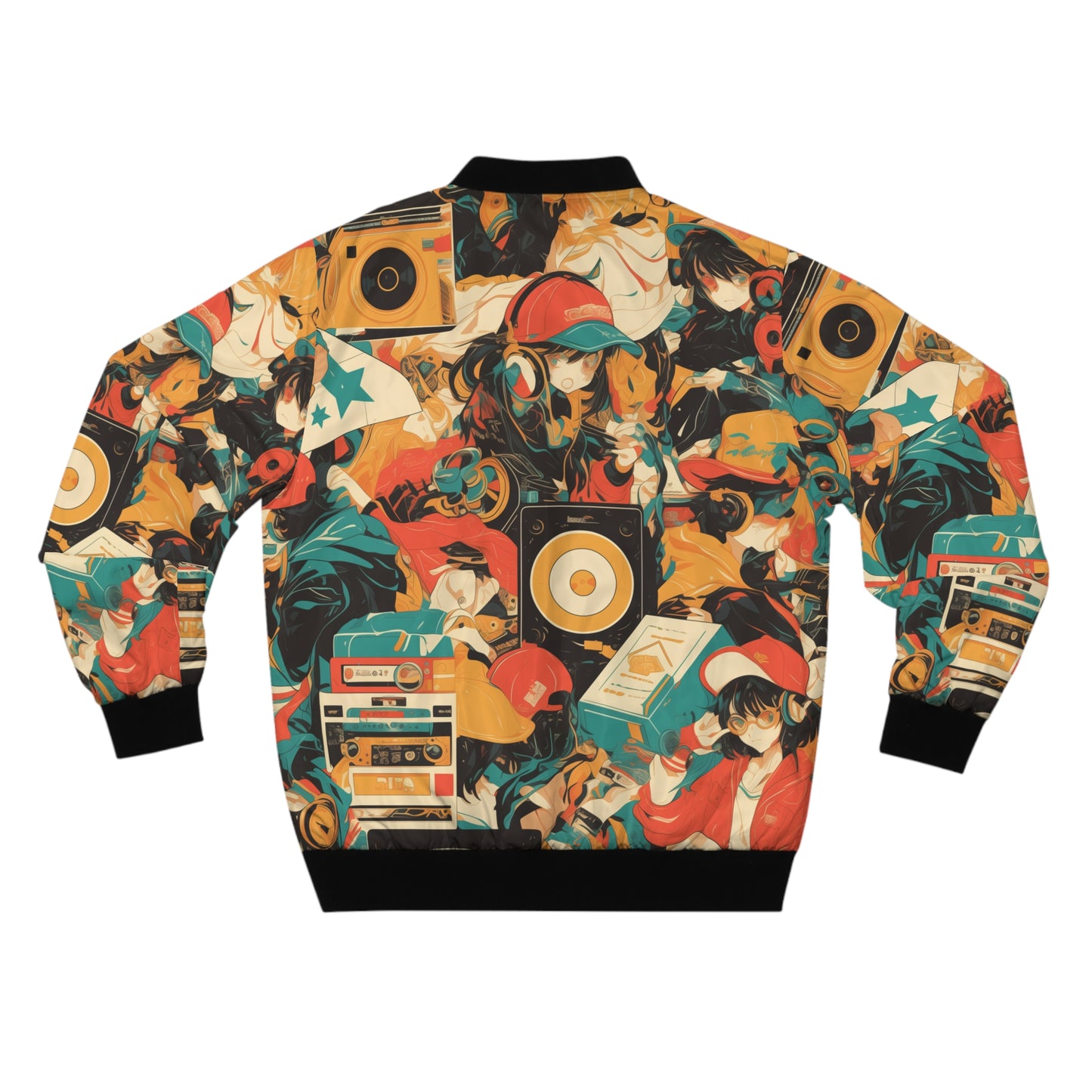 Anime Hip Hop (#1) Men's Bomber Jacket