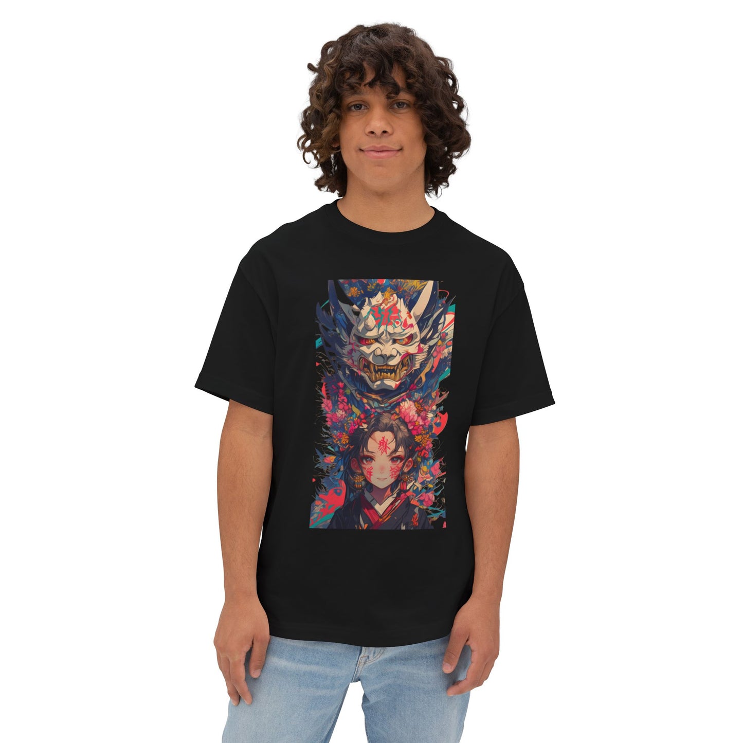 Oni Warrior Emblem Boxy Tee