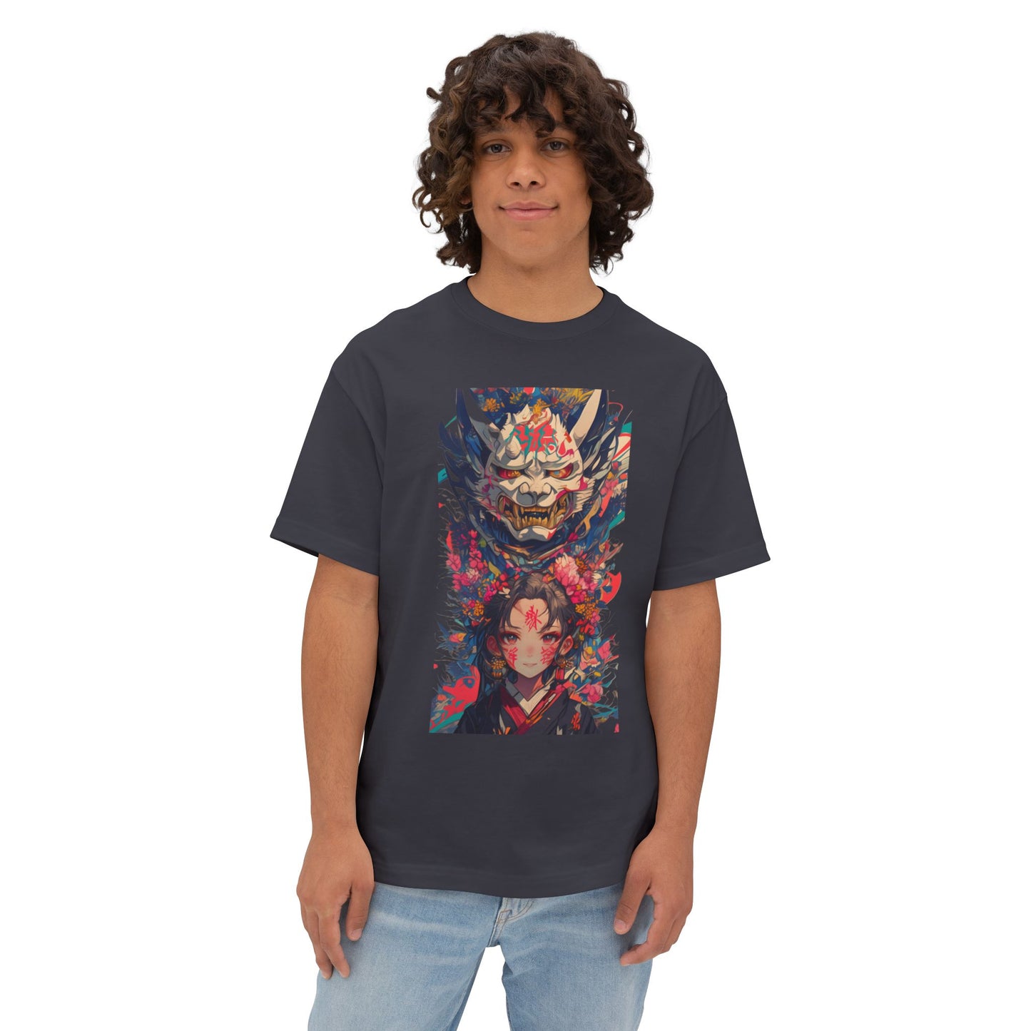 Oni Warrior Emblem Boxy Tee