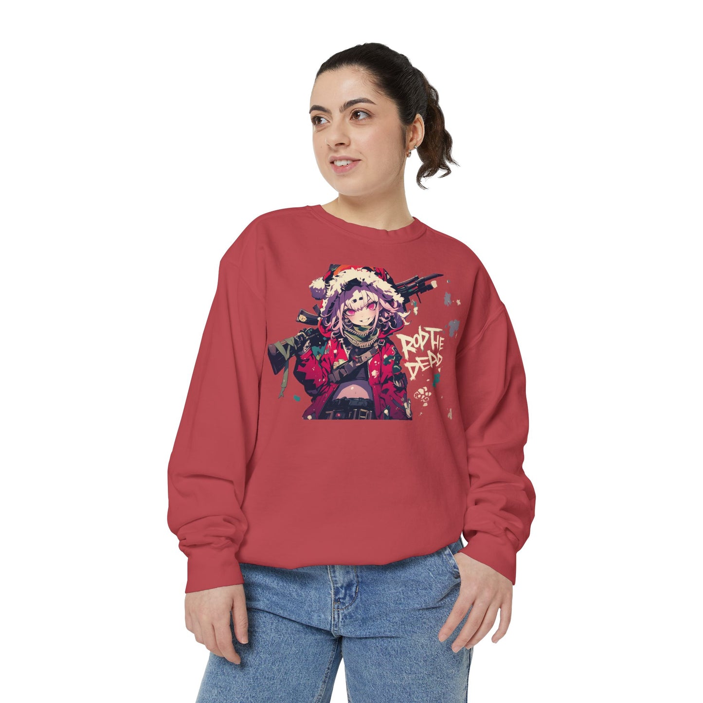 Christmas Anime Gunner Girl Sweatshirt