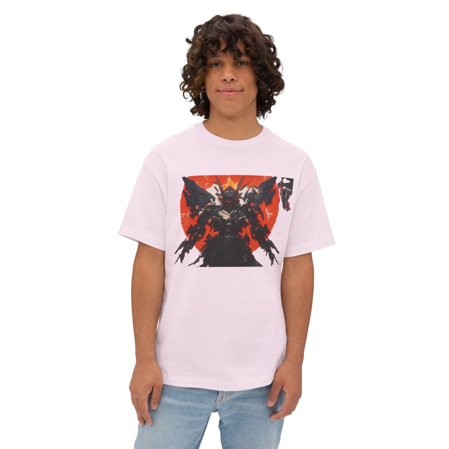 Oversized Tee - Mecha Lord Design