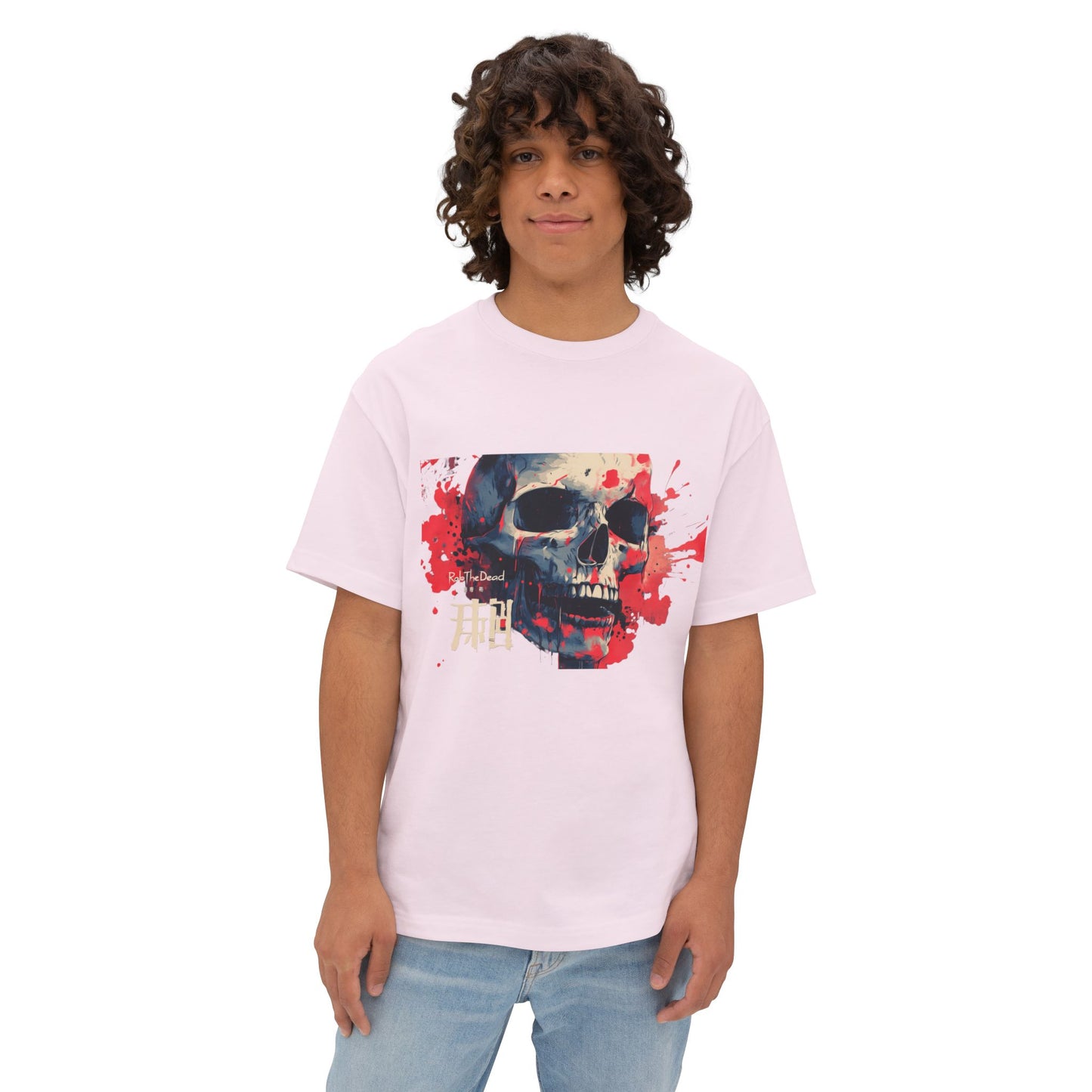 Skull and Splatter Design Shirt