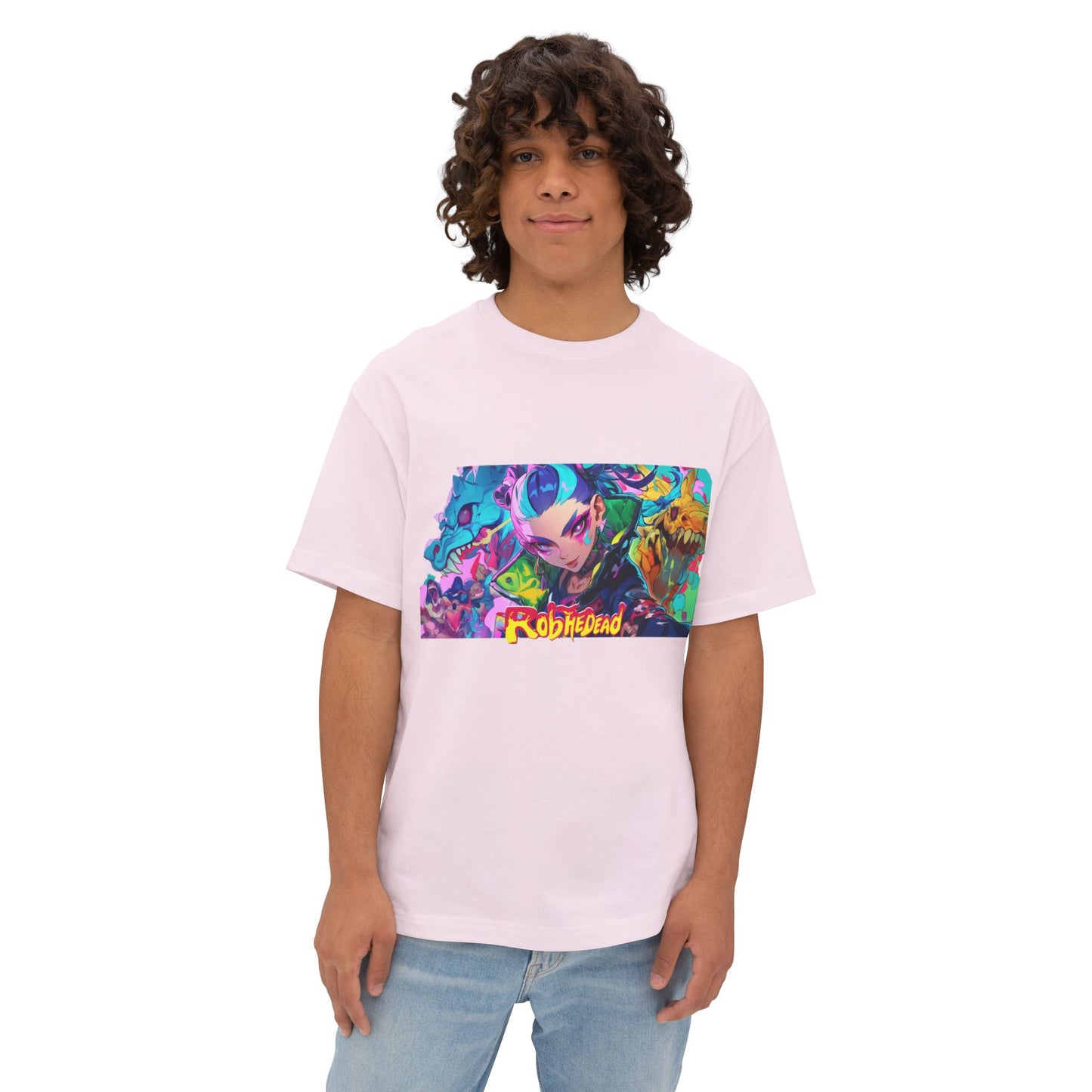 DinoRAWR Hip Hop Anime Girl T-Shirt