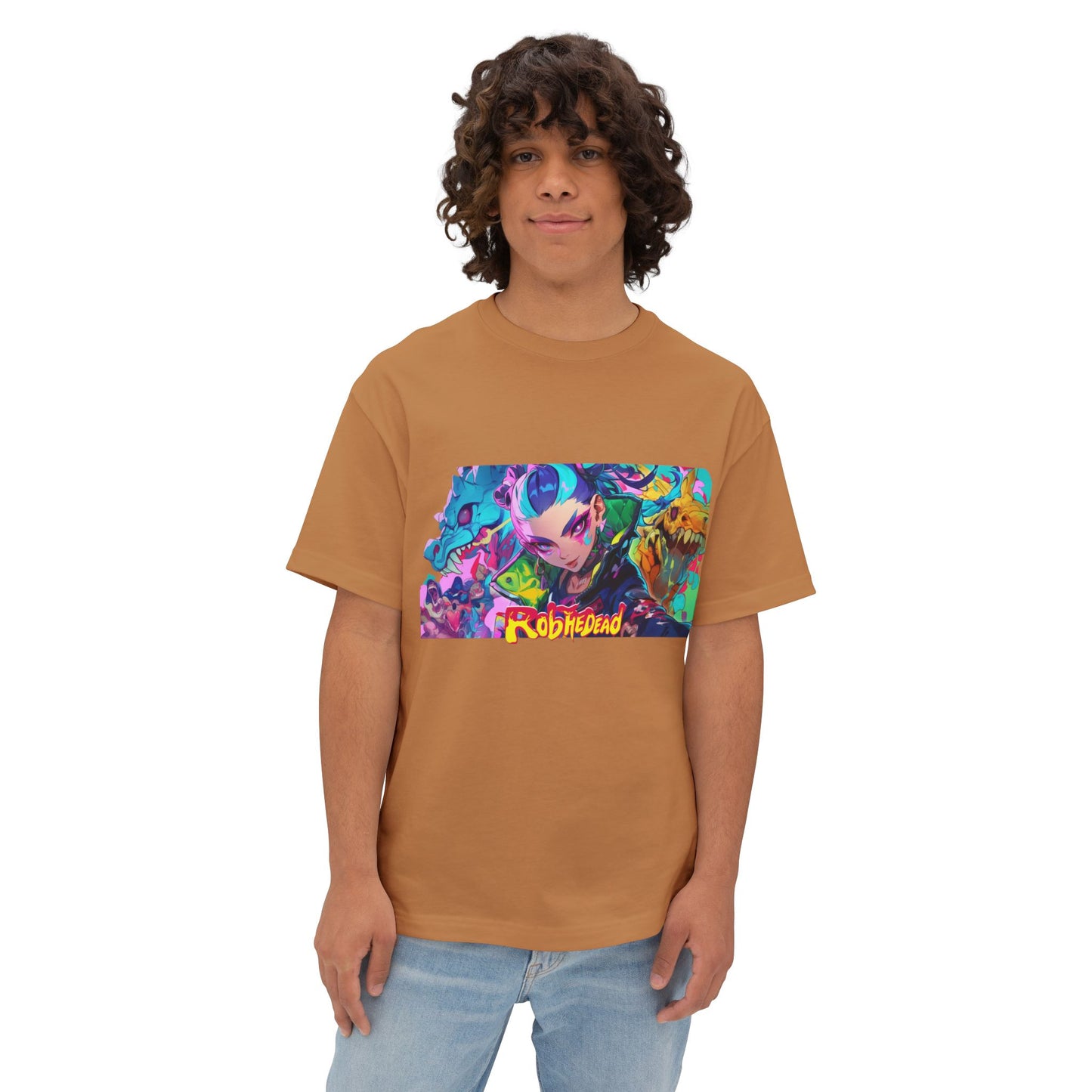 DinoRAWR Hip Hop Anime Girl T-Shirt