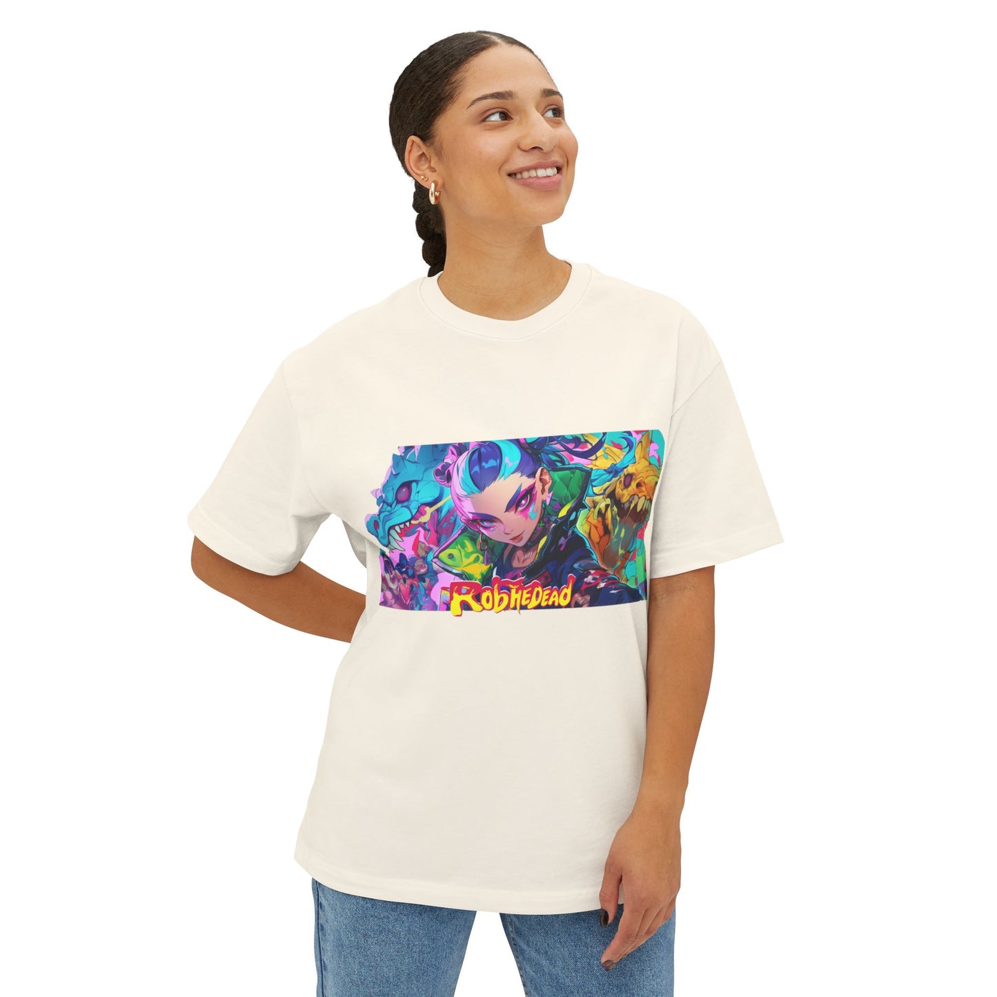 DinoRAWR Hip Hop Anime Girl T-Shirt