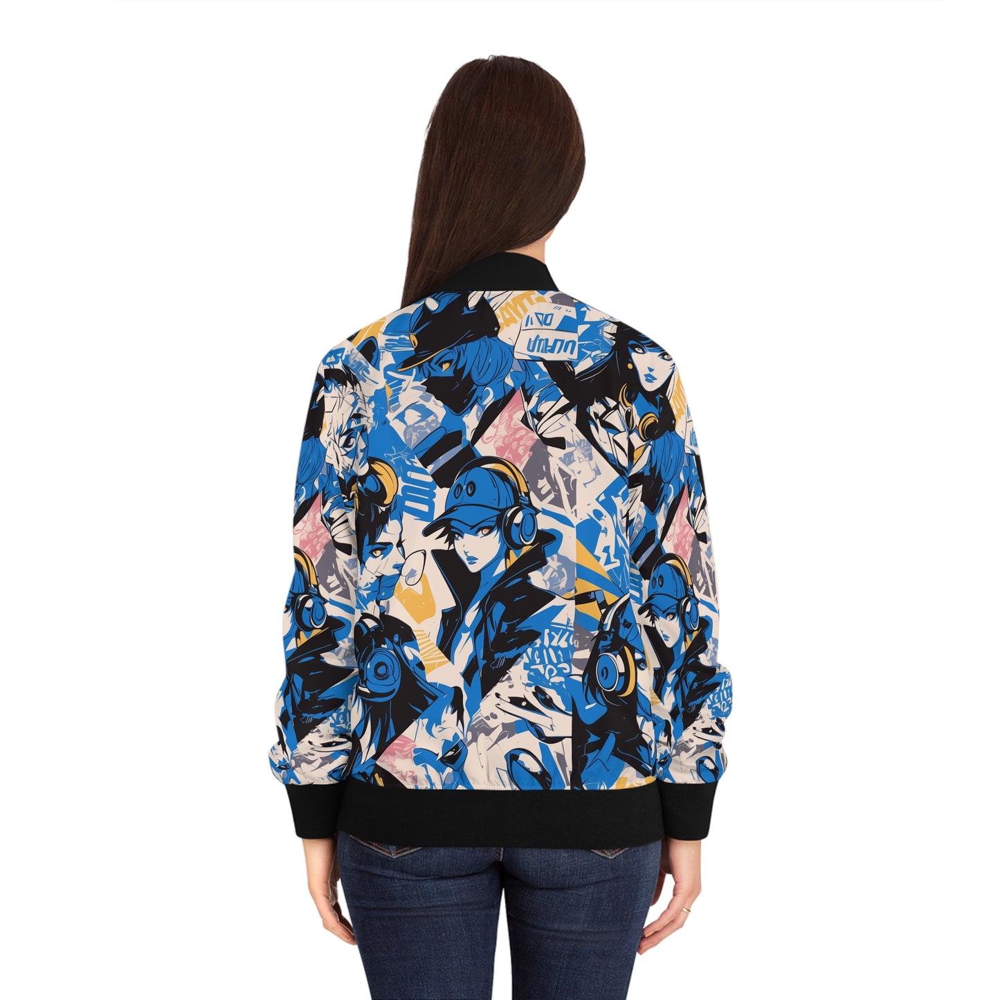 Anime Hip Hop (#2) Women's Bomber Jacket