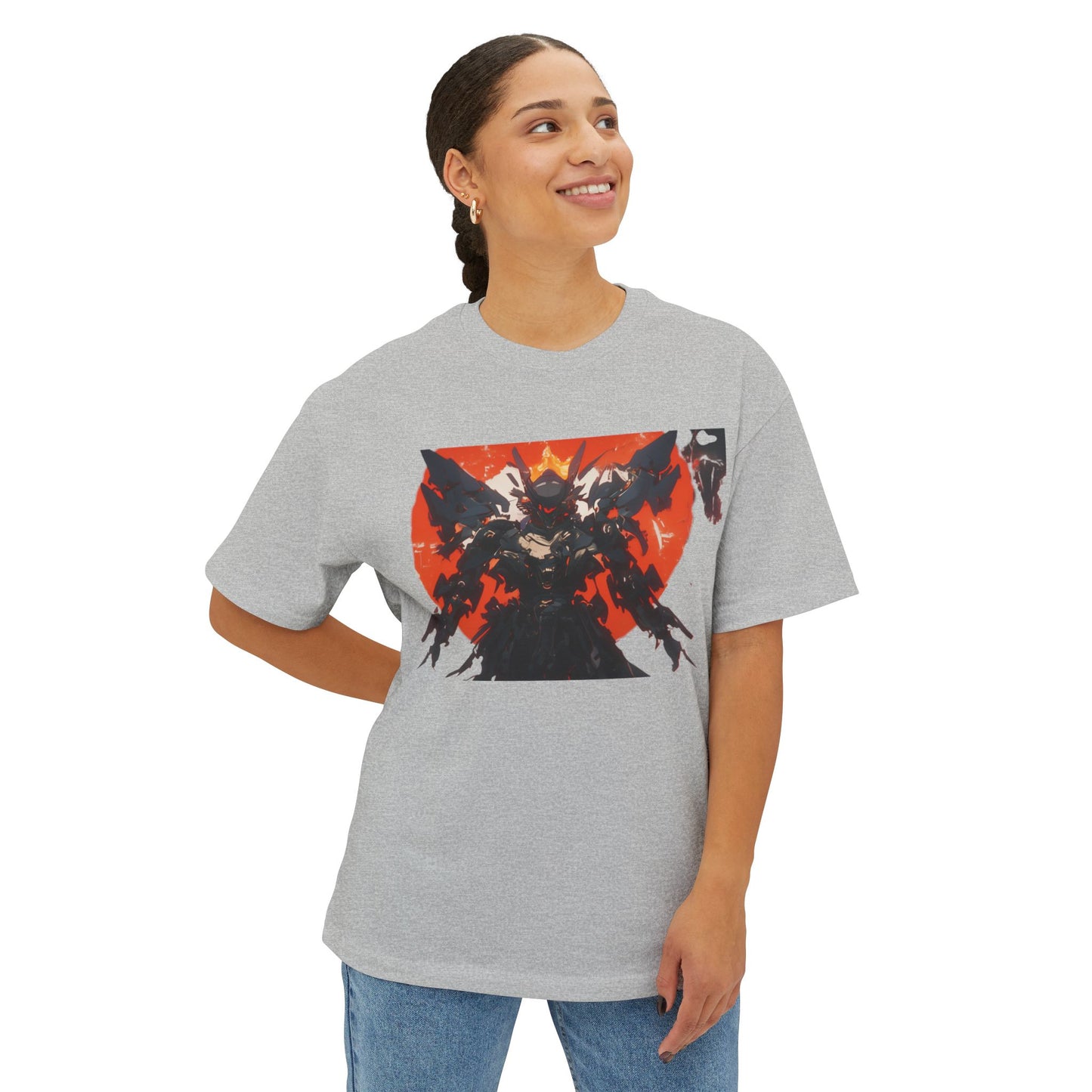 Oversized Tee - Mecha Lord Design