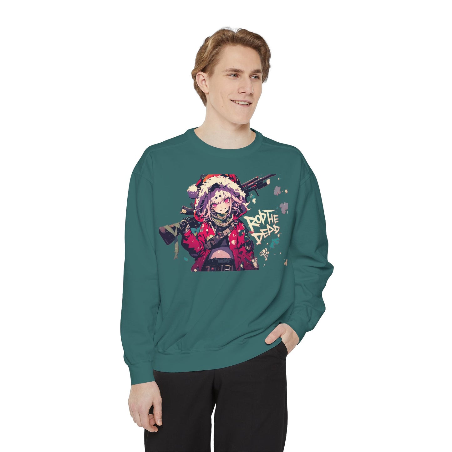 Christmas Anime Gunner Girl Sweatshirt