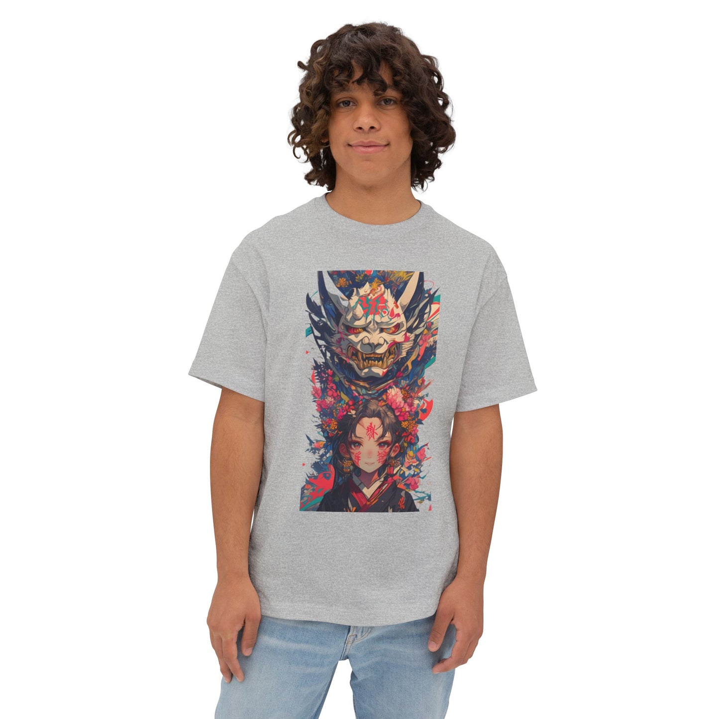 Oni Warrior Emblem Boxy Tee