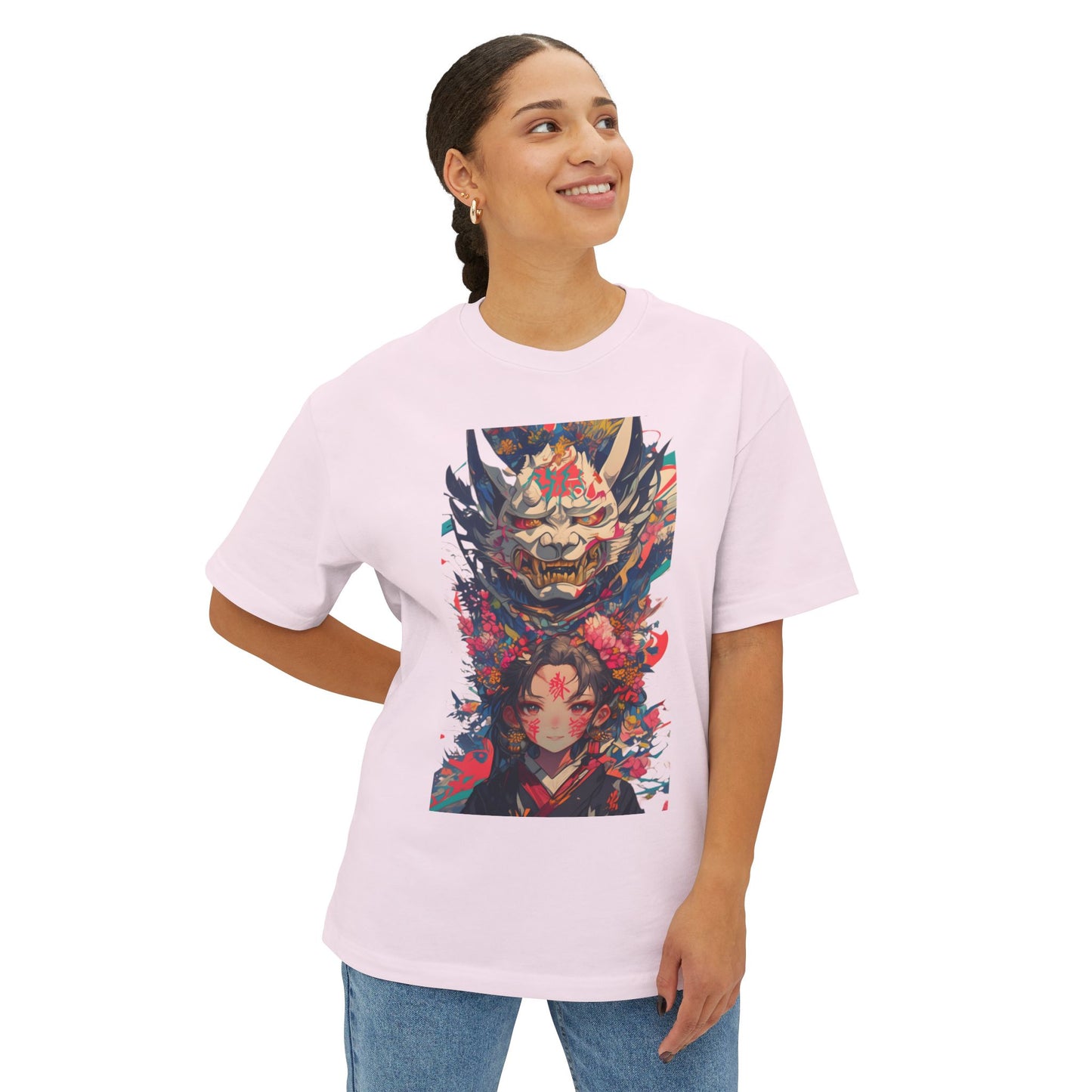 Oni Warrior Emblem Boxy Tee