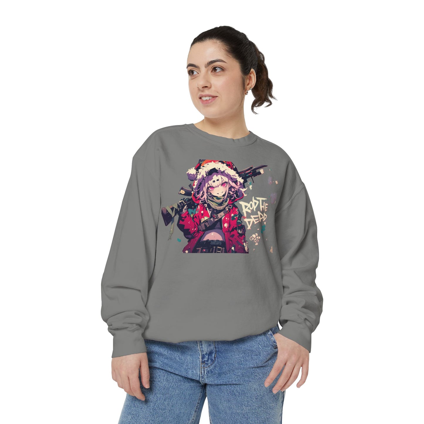 Christmas Anime Gunner Girl Sweatshirt