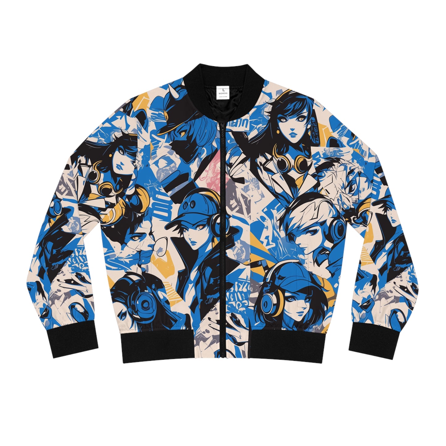 Anime Hip Hop (#2) Women's Bomber Jacket