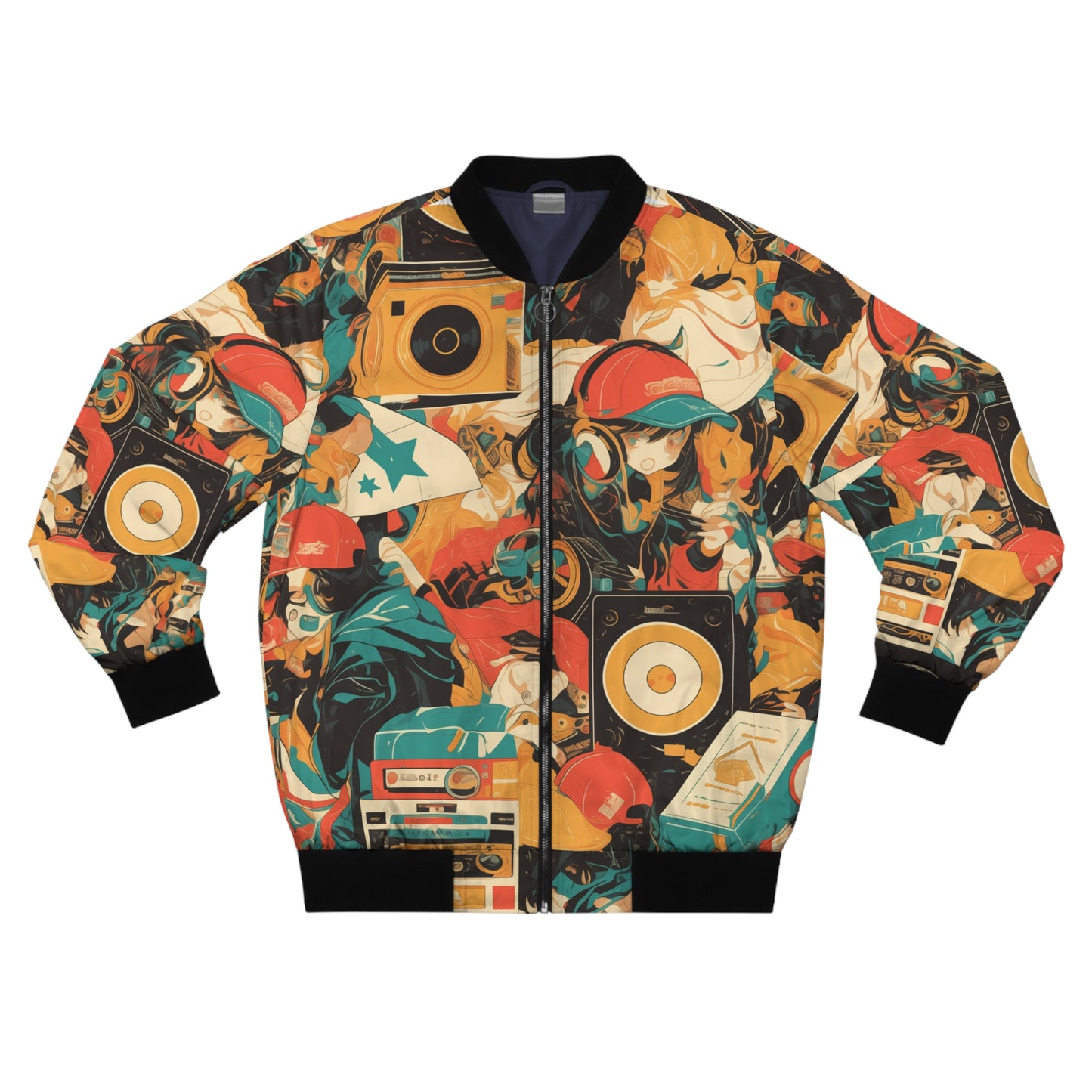 Anime Hip Hop (#1) Men's Bomber Jacket