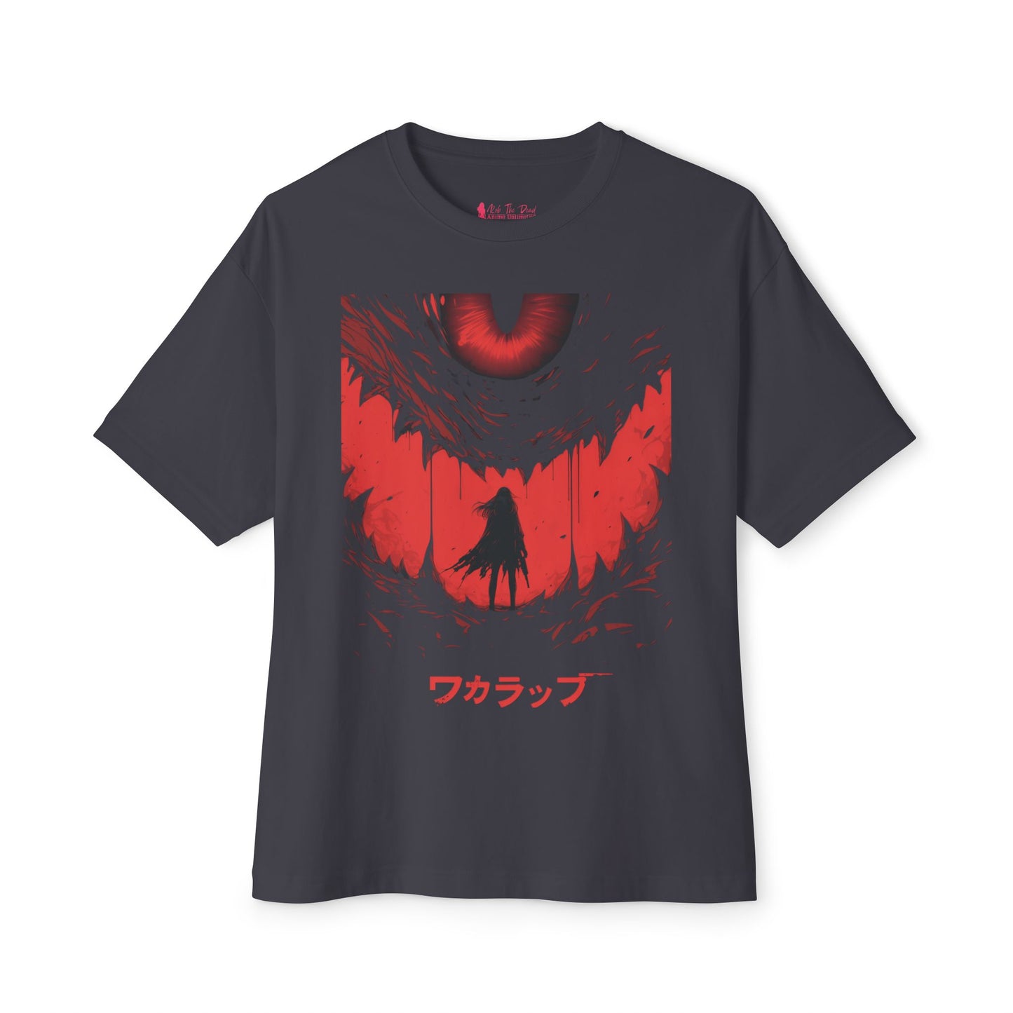 Oversized Tee - Hero Bravely Faces Grand Demon