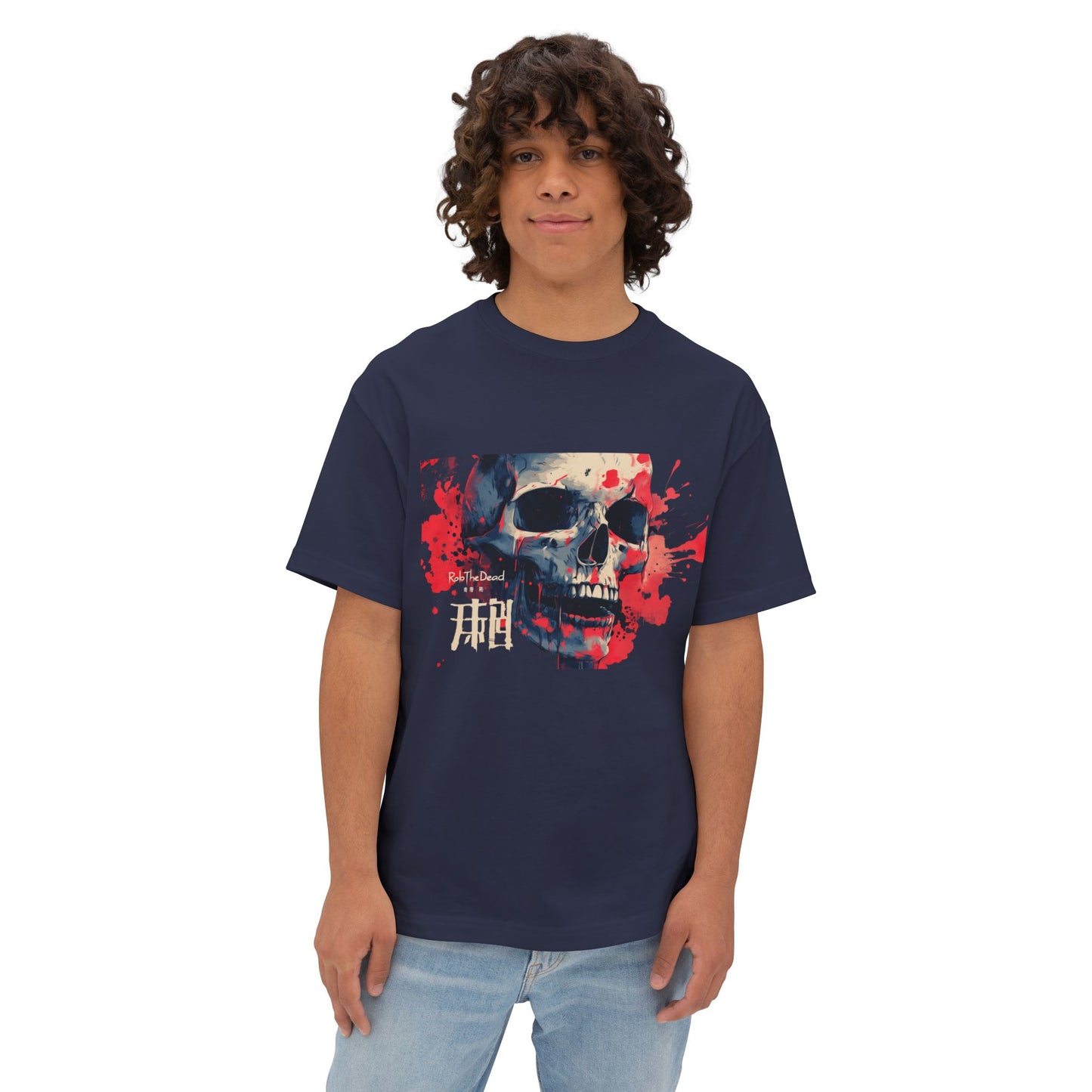 Skull and Splatter Design Shirt