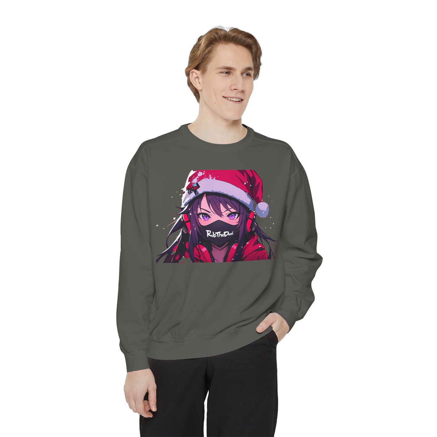 Holiday Santa Hat Sweatshirt