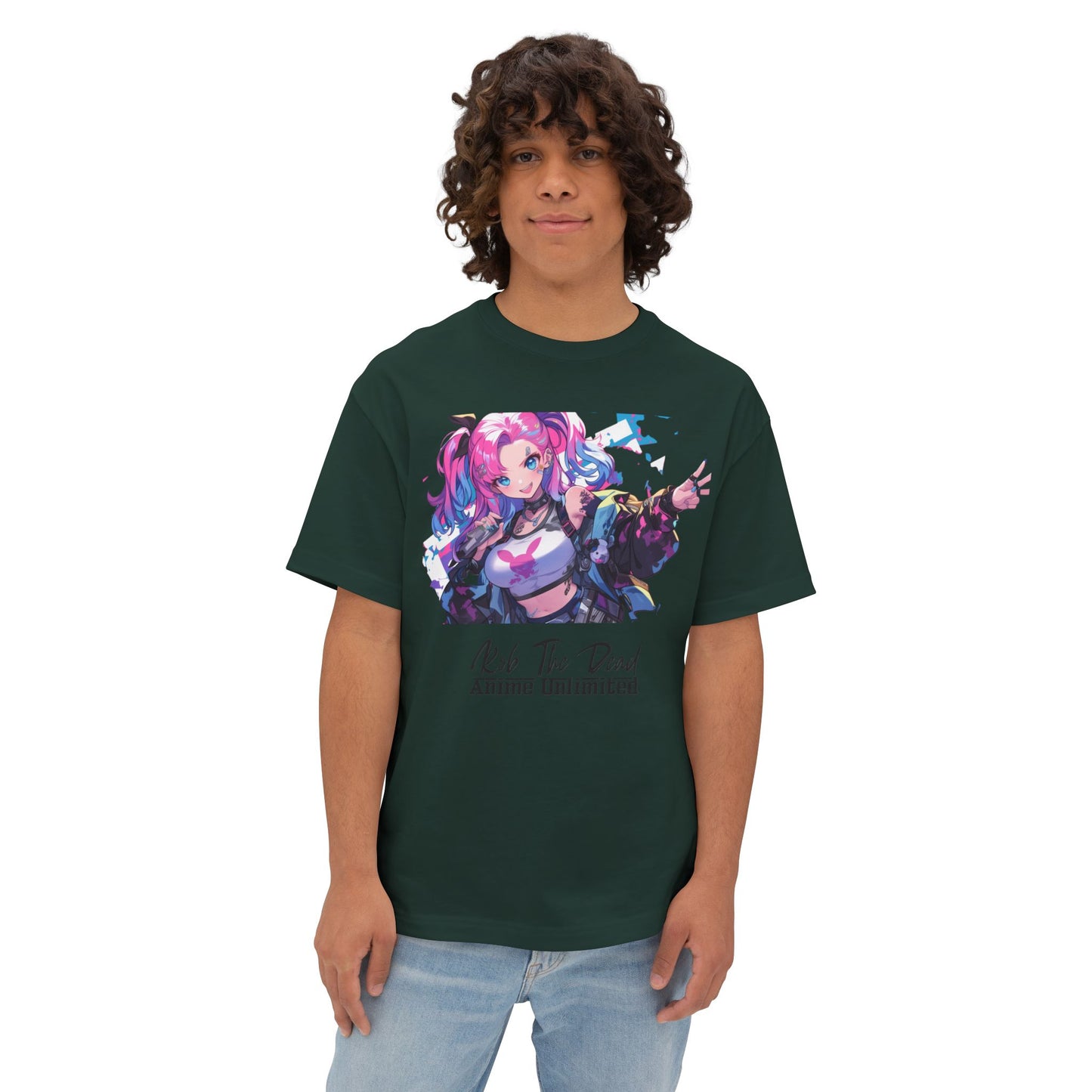 Kawaii Hip Hop Idol Anime Girl Tee