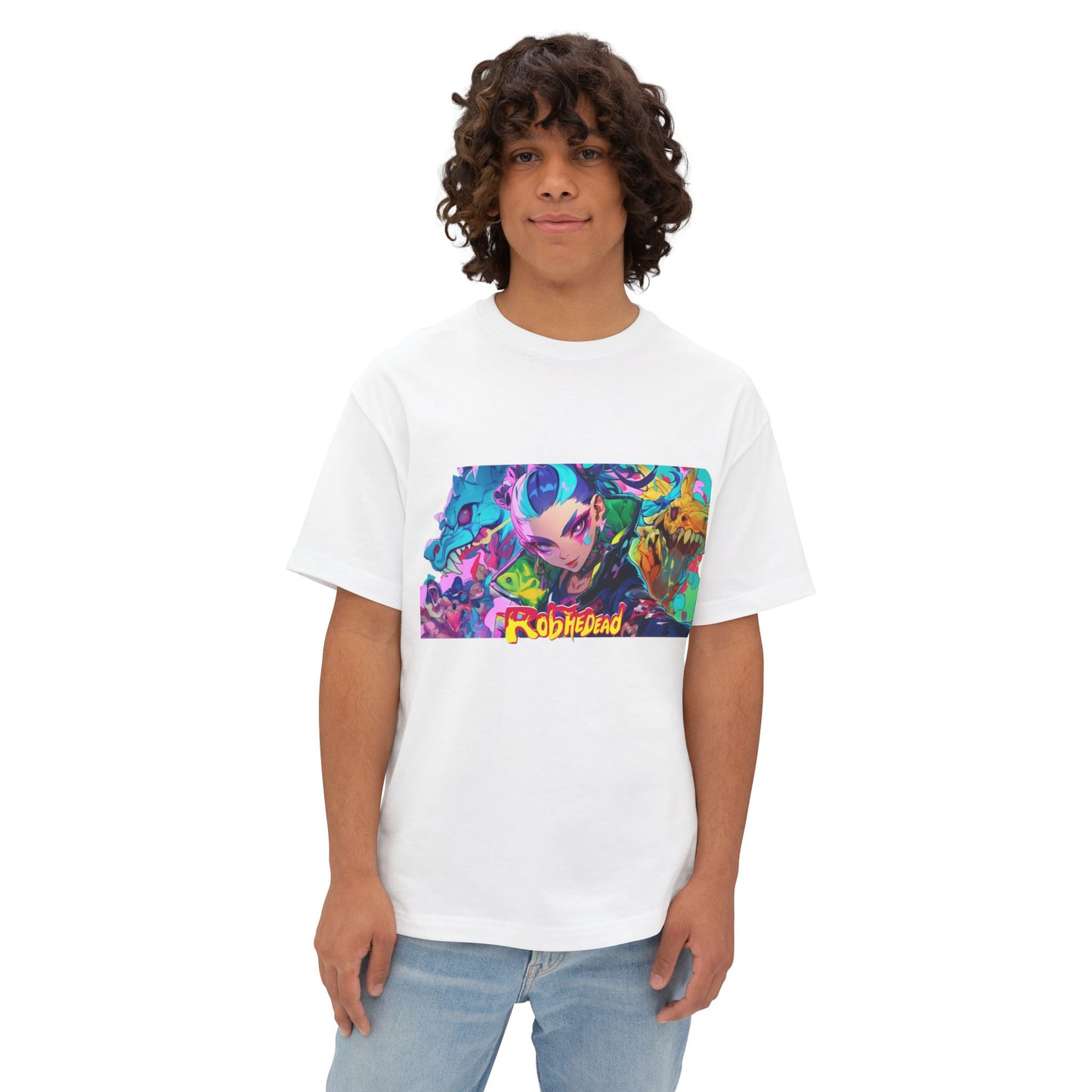 DinoRAWR Hip Hop Anime Girl T-Shirt