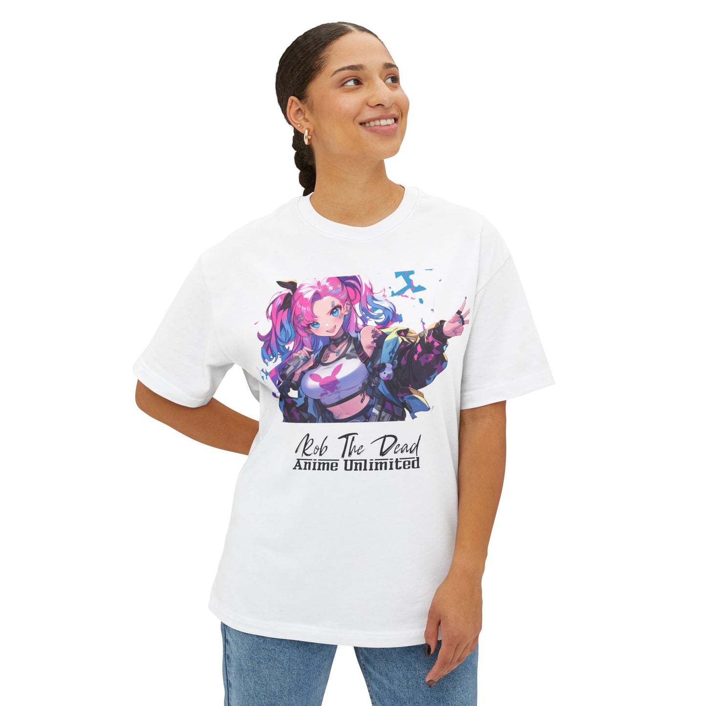 Kawaii Hip Hop Idol Anime Girl Tee