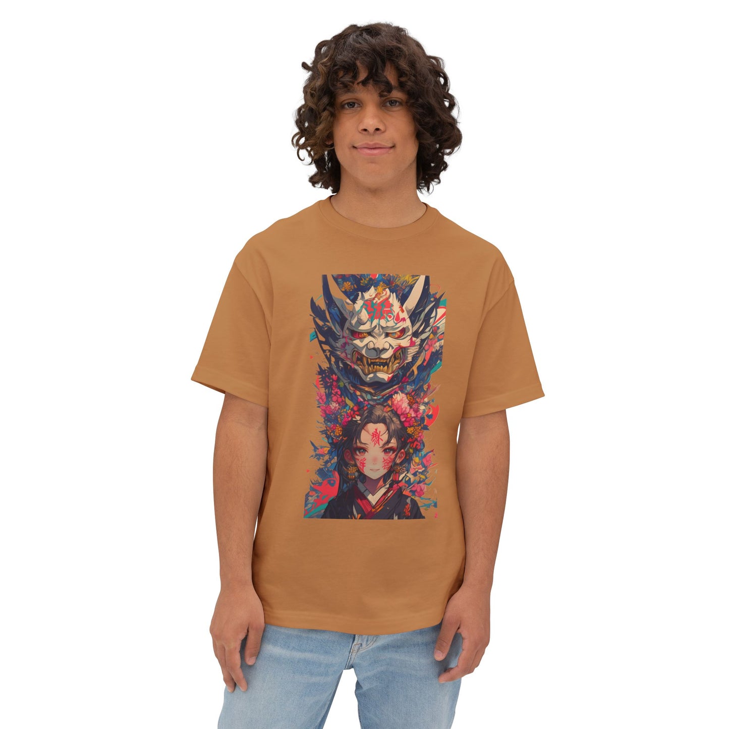 Oni Warrior Emblem Boxy Tee