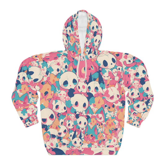 Kawaii Spooks and Skulls Hoodie