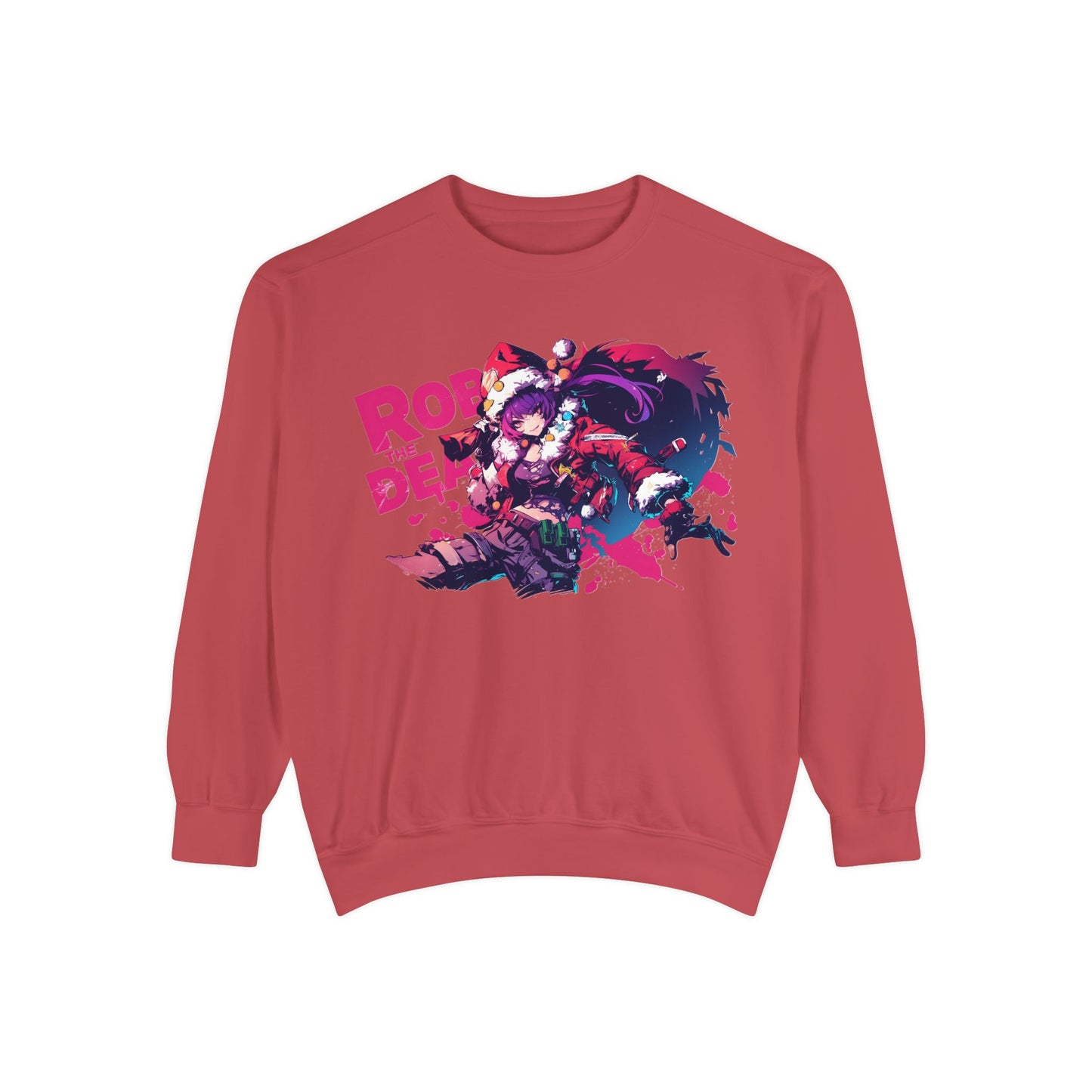 Sweatshirt Holiday Gift Delivery Anime Girl