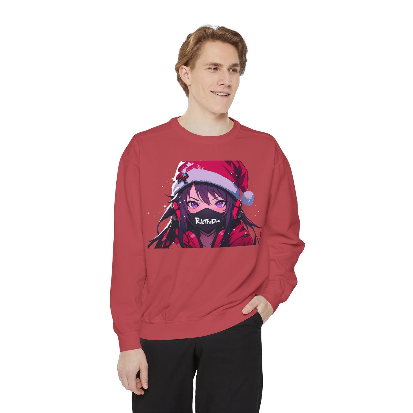 Holiday Santa Hat Sweatshirt