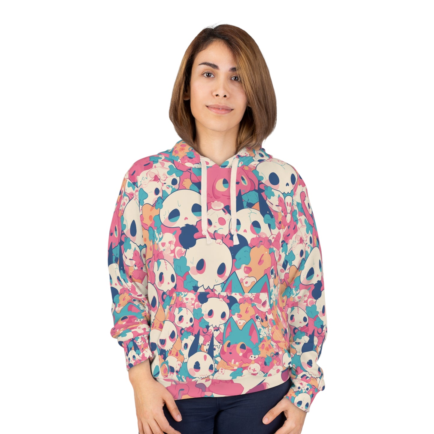 Kawaii Spooks and Skulls Hoodie