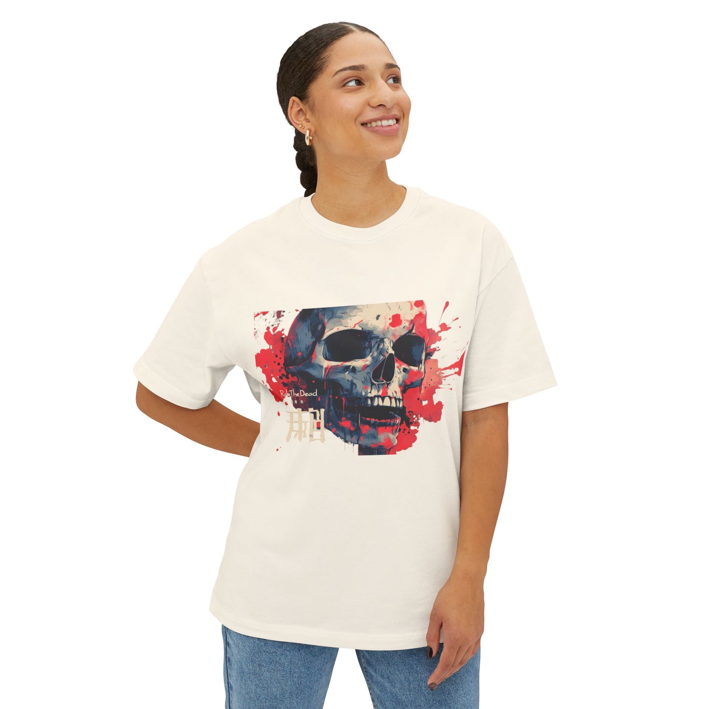 Skull and Splatter Design Shirt