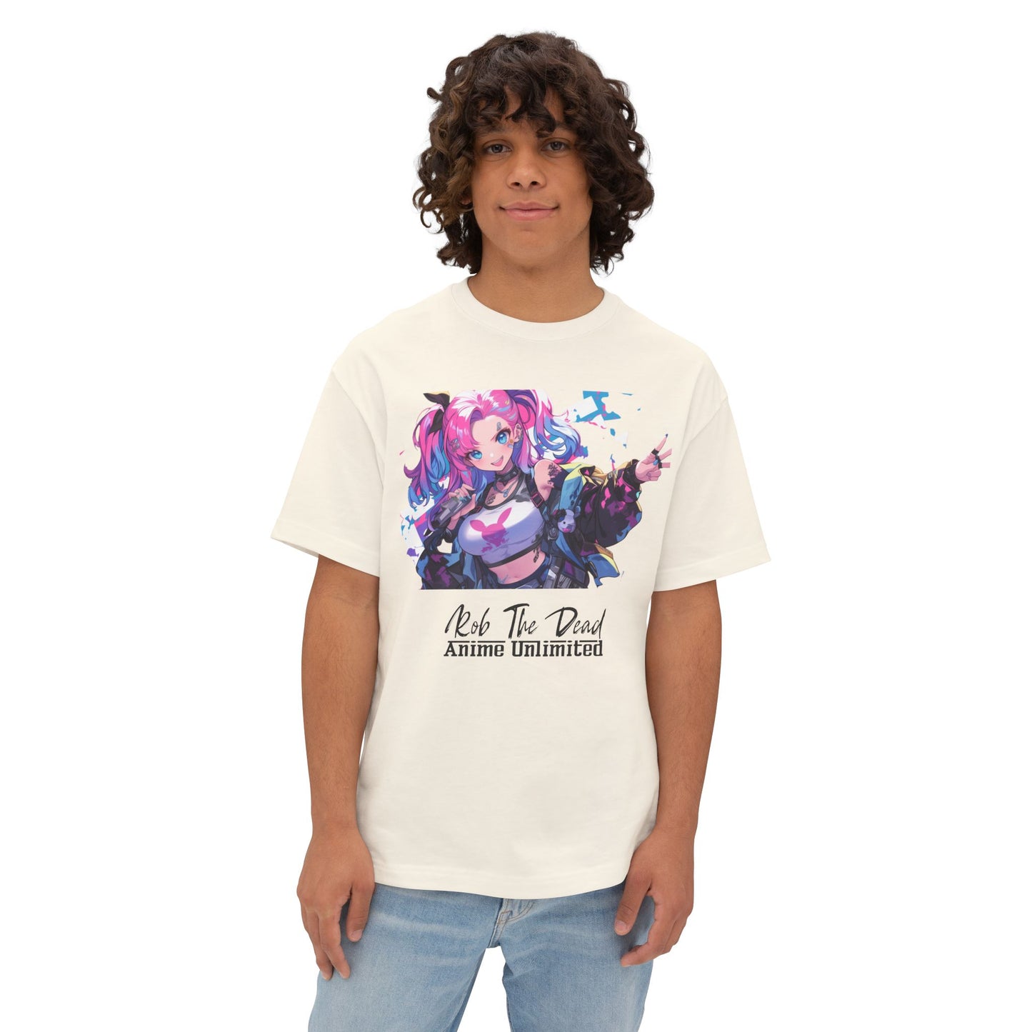 Kawaii Hip Hop Idol Anime Girl Tee