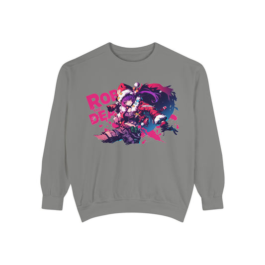 Sweatshirt Holiday Gift Delivery Anime Girl