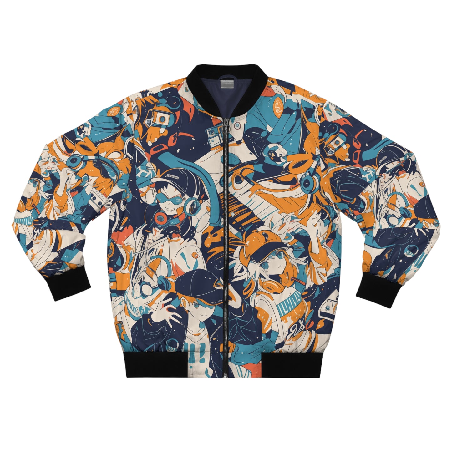 Anime Hip Hop (#3) Men's Bomber Jacket